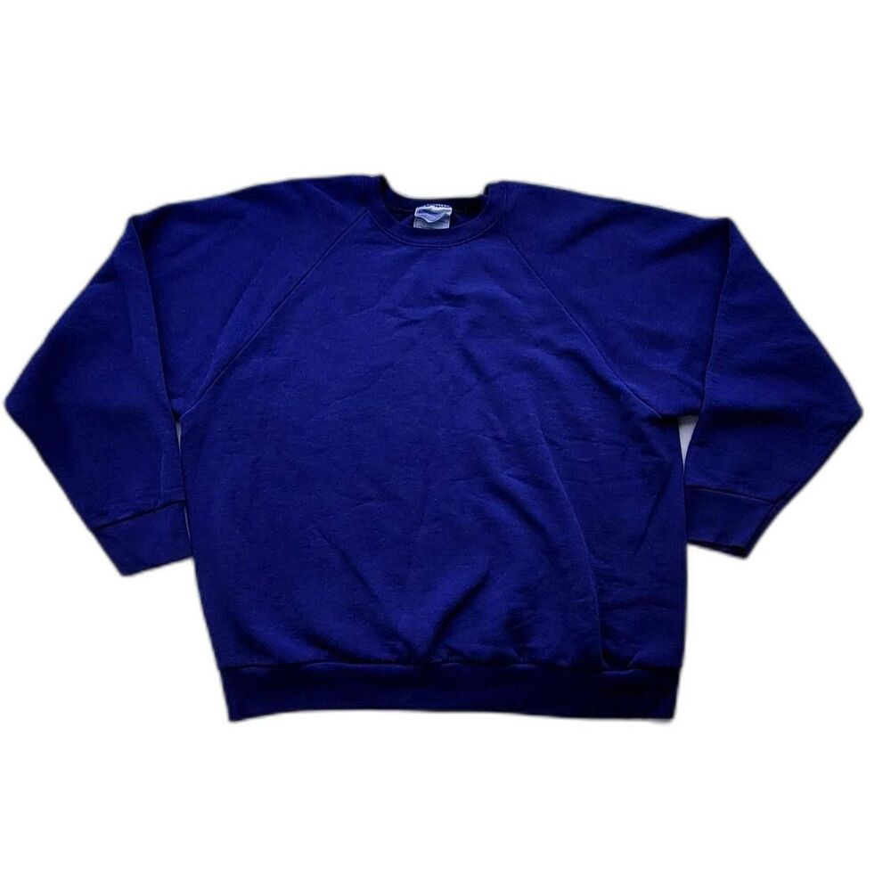 Fruit-of-the-loom Men's XL Blue Sweatshirt